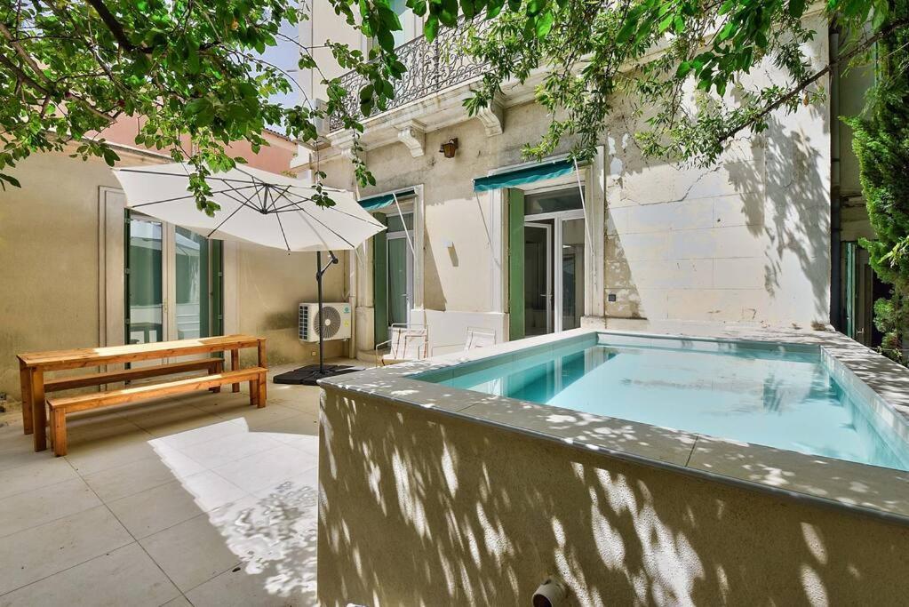 Nocnoc - Le Terrazzo - Petite Piscine Et Jardin En Ville Montpellier Buitenkant foto